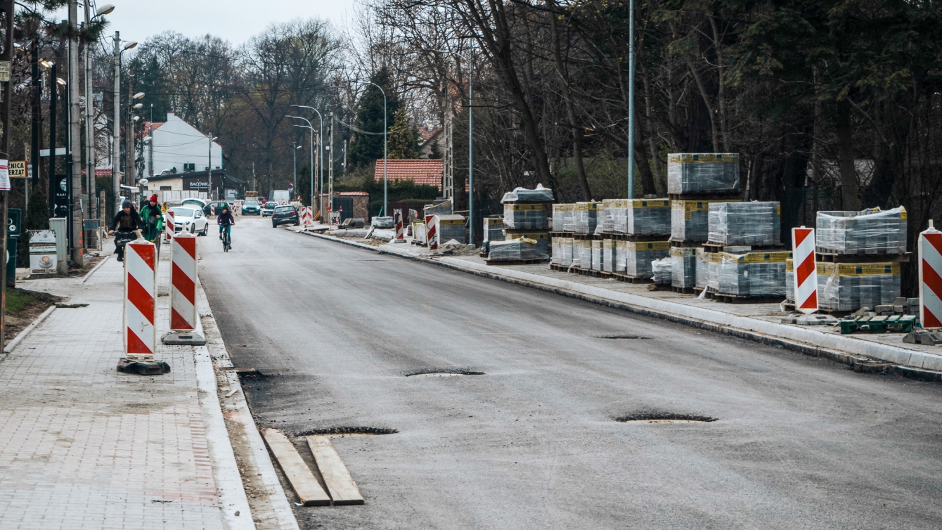 Przebudowa ulicy Królowej Jadwigi bez opóźnień ZDJĘCIA Aktualności