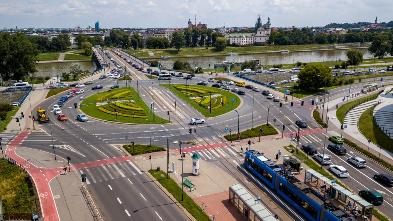 Nowa Organizacja Ruchu Na Mo Cie Grunwaldzkim Cie Ka Dla Rowerzyst W