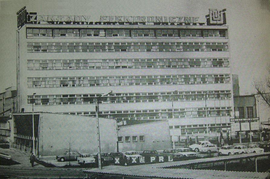 Zakłady elektroniczne Telpod, budynek Wydziału Mikroukładów Hybrydowych Grubowarstwowych - wybudowany w latach 1970-73