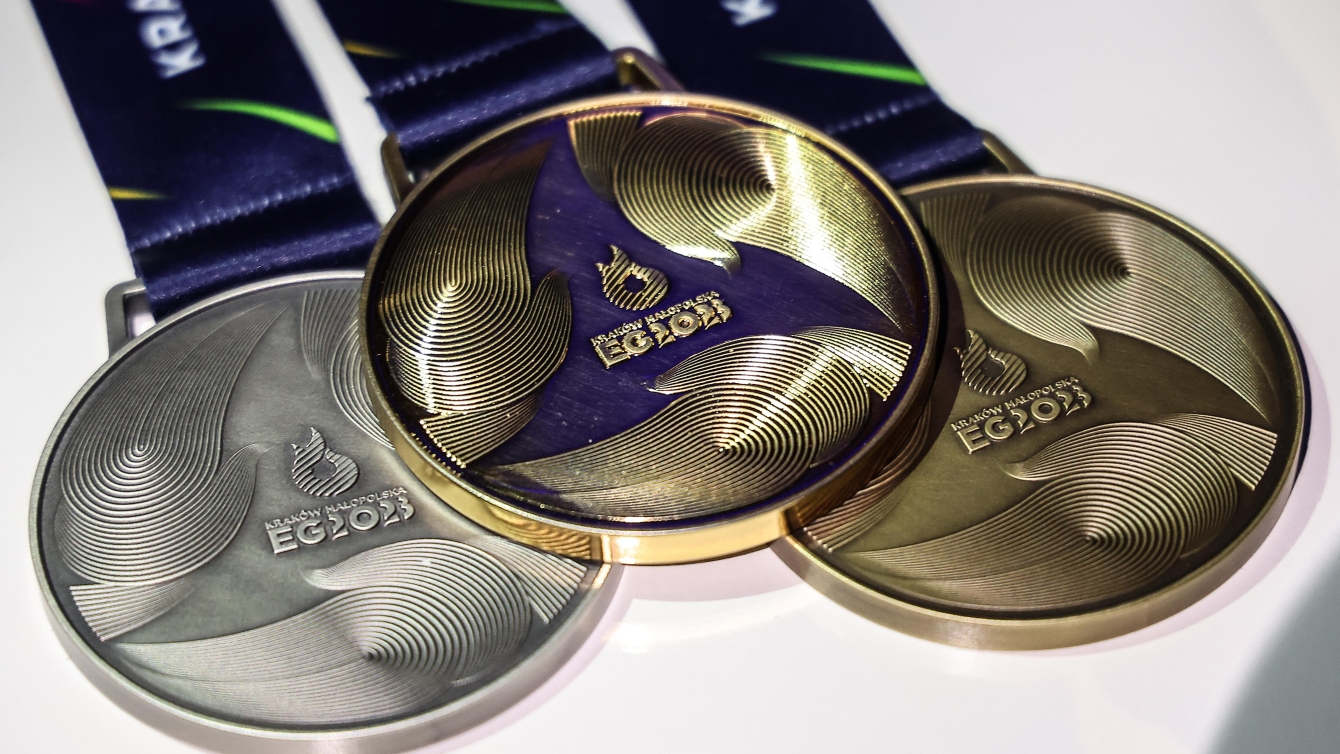 Igrzyska Europejskie 2023 W Wieliczce zaprezentowano medale i
