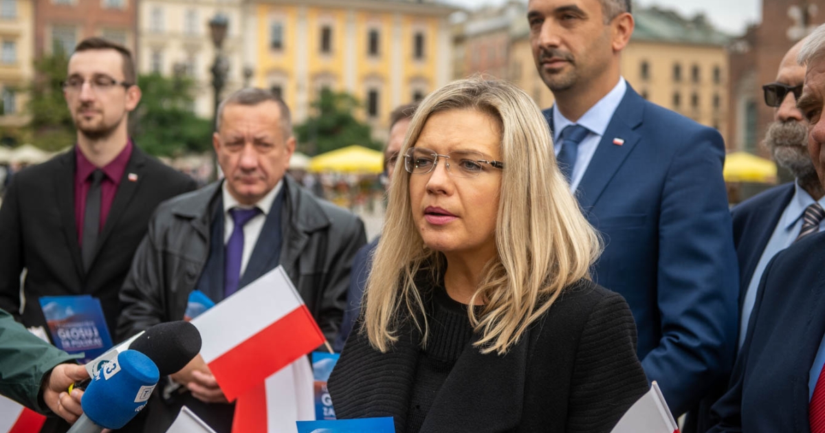 A brawl at the Smolensk monthly anniversary. Małgorzata Wassermann: They achieved the effect – News