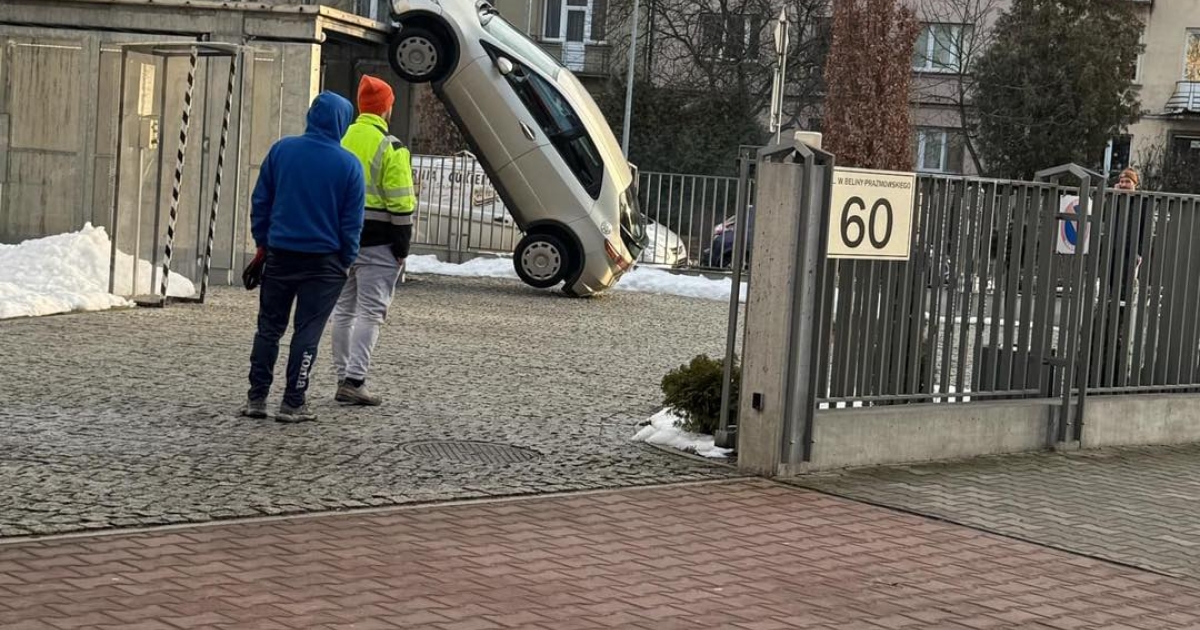 Zaparkował jak chciał w centrum miasta