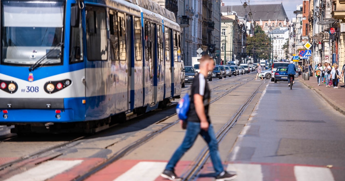 Awaria tramwaju w centrum. Pięć linii zmieniło trasy