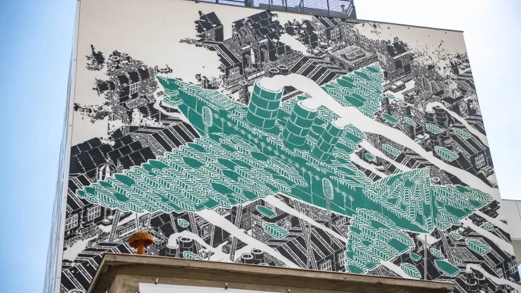 Mural na Zabłociu