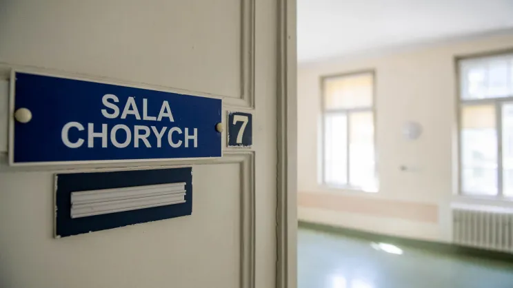 Wnętrze dawnych klinik uniwersyteckich