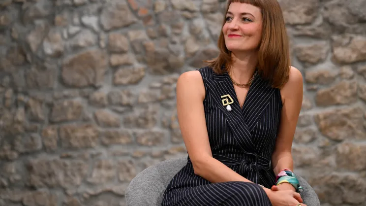 Dyrektorka Bunkra Sztuki Delfina Jałowik