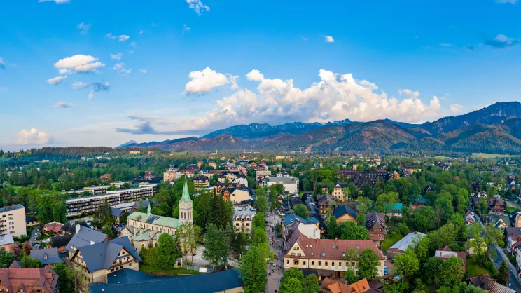 Widok na Zakopane