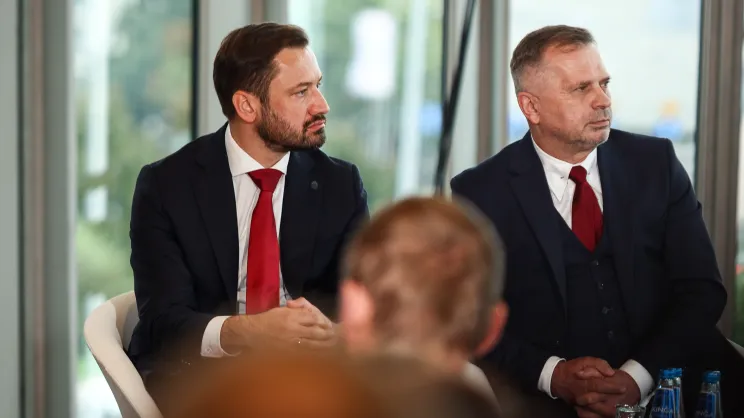 Aleksander Miszalski i Stanisław Mazur