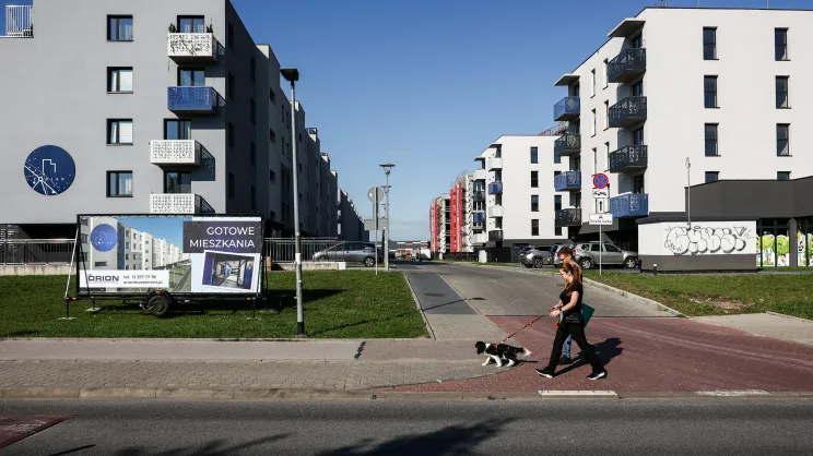 Ulica Domagały na Złocieniu
