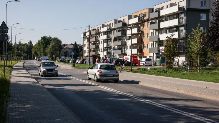 Ulica Domagały na Złocieniu