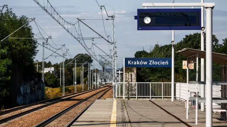 Przystanek kolejowy Kraków Złocień