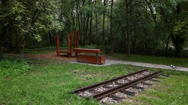 Park Łokietka w Krakowie