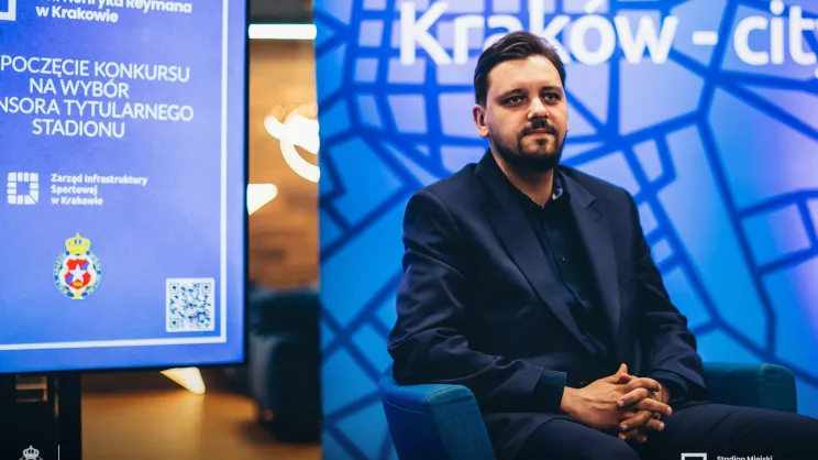 Tomasz Marzec, dyrektor Zarządu Infrastruktury Sportowej w Krakowie
