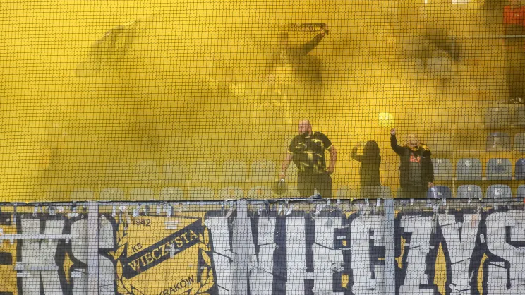 Mecz Wieczysta Kraków - Wisła Kraków