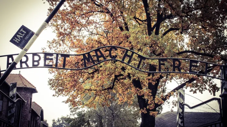 Brama w Auschwitz
