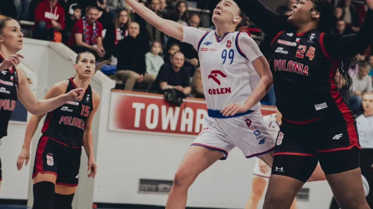Mecz koszykarek Wisły Kraków