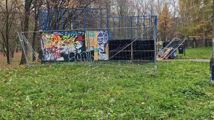 Skatepark w parku Lilli Wenedy - 10.11.2025