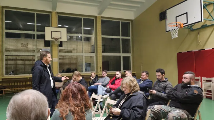 Przemawia Piotr Moskała