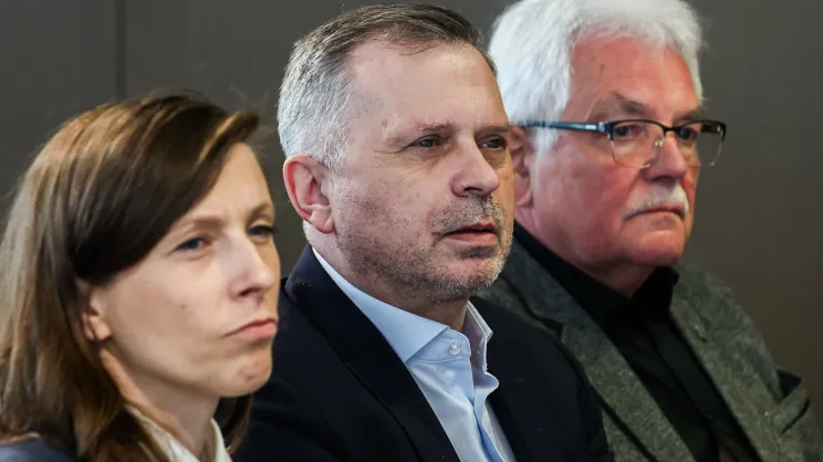 Maria Klaman, Stanisław Mazur i Stanisław Kracik