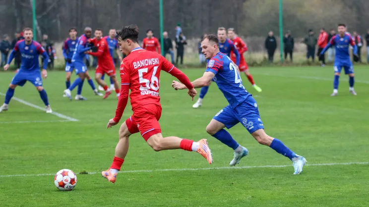 Myślenice. Sparing Wisła Kraków - Odra Opole