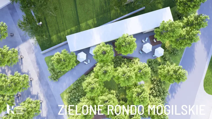 Koncepcja - Zielone Rondo Mogilskie