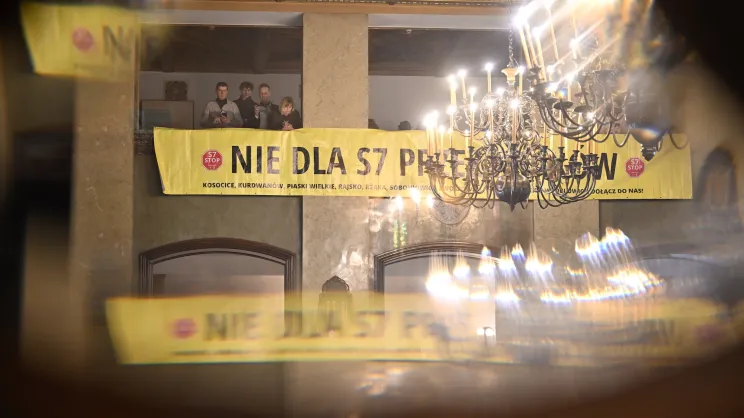 Sesja Rady Miasta Krakowa w sprawie S7 Kraków-Myślenice