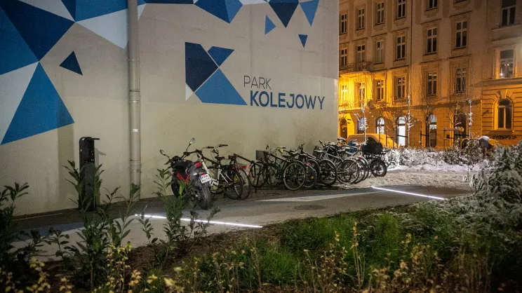 Pierwszy etap Parku Kolejowego - od ul. Kopernika do ul. Grzegórzeckiej