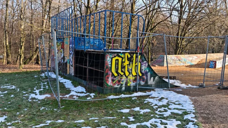 Skatepark w parku Lilli Wenedy - 28.11.2025