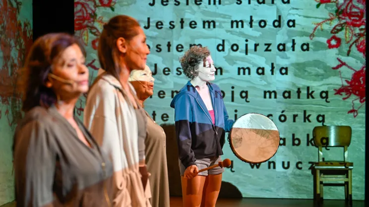 Spektakl Ciało i krew albo niewypowiedziane w Teatrze im. Słowackiego