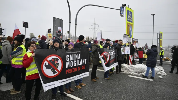 Protest przeciwko S7
