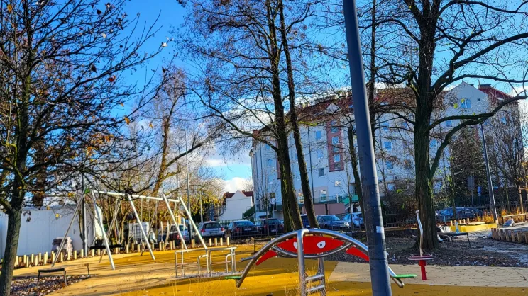 Smoczy skwer przy ul. Zachodniej