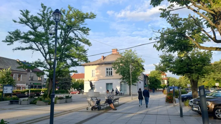 Rynek w Krzeszowicach