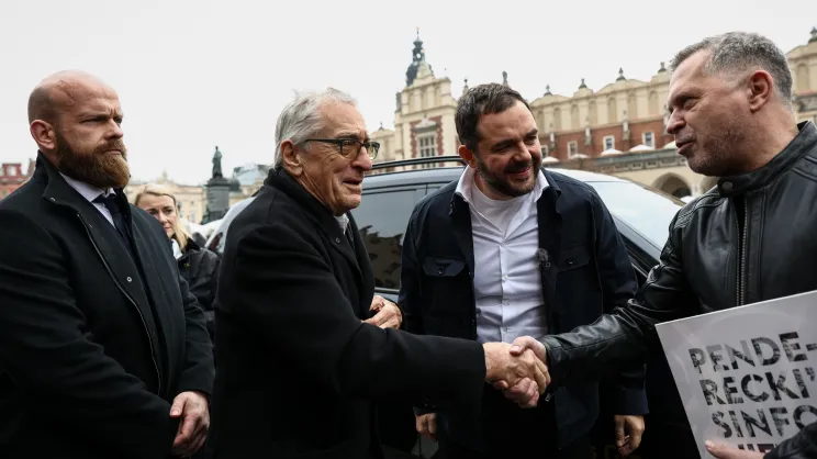 Robert De Niro w Krakowie
