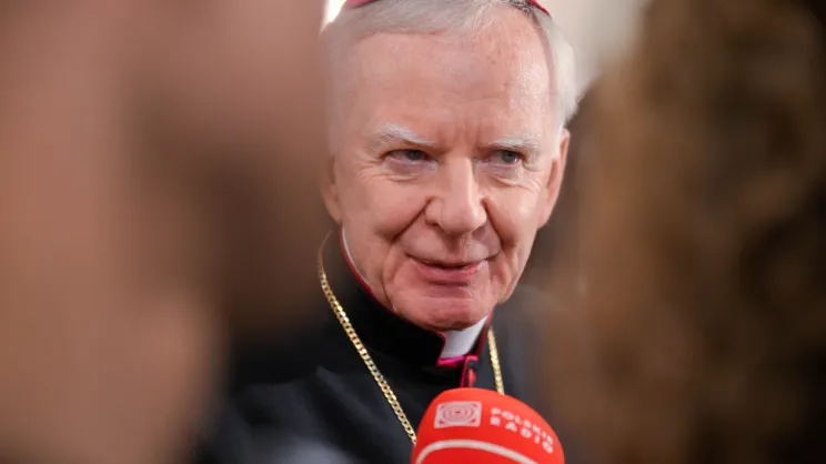 Abp Marek Jędraszewski podczas ogłoszenia nowego metropility krakowskiego