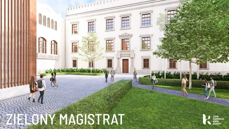 Wizualizacje - plac przed magistratem