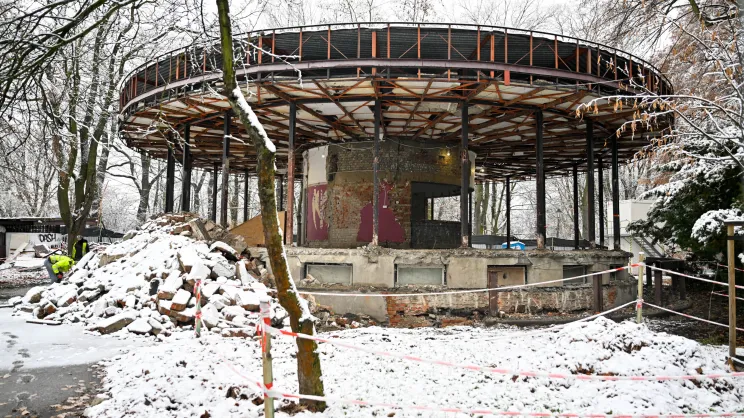 Remont pawilonu Jordanówka w parku Jordana