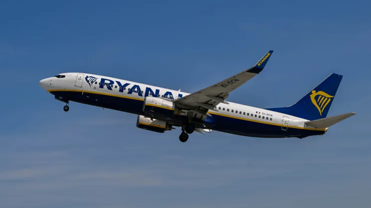 Samolot firmy Ryanair
