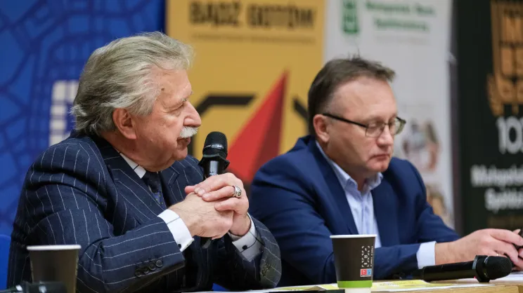 Gen. Leon Komornicki i Marek Budzisz
