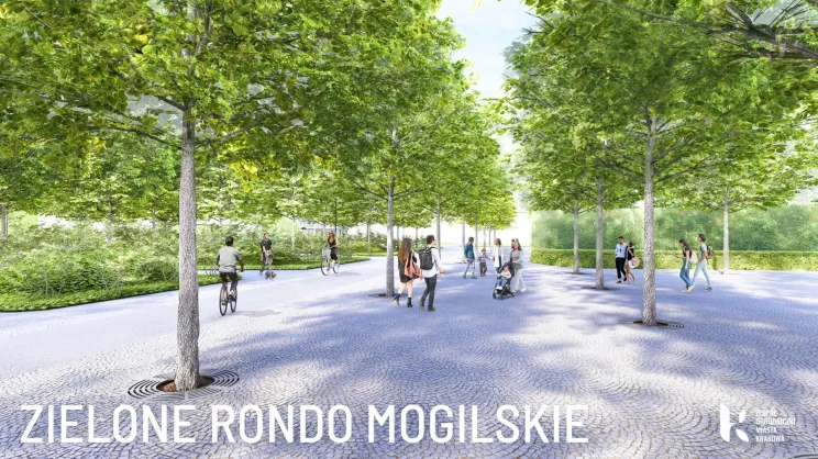 Koncepcja - Zielone Rondo Mogilskie