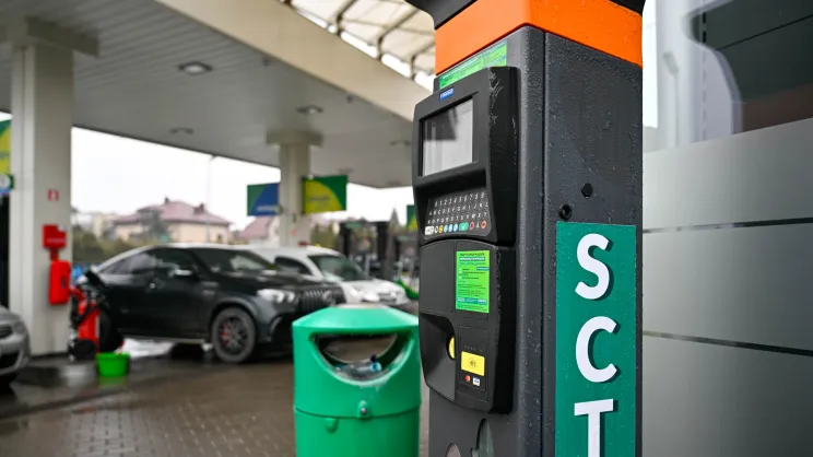 Automat do opłat za SCT