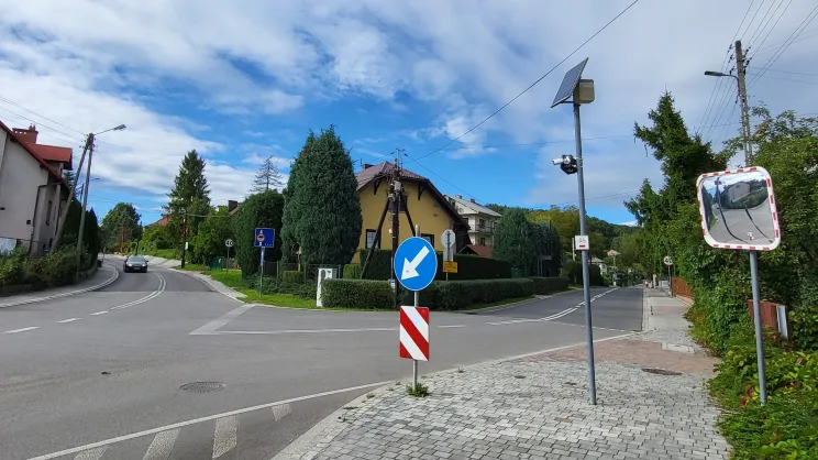 Pomiar ruchu na drodze powiatowej