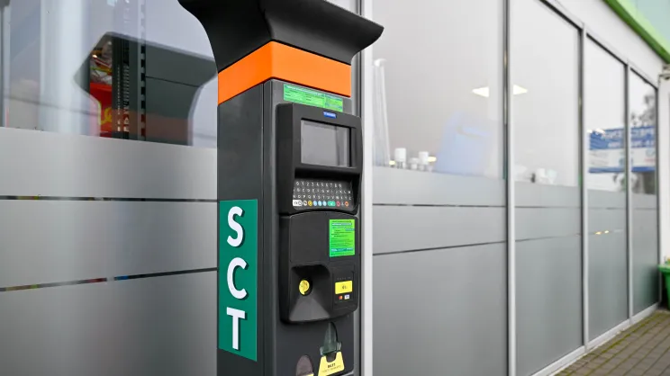 Automat do opłat za SCT