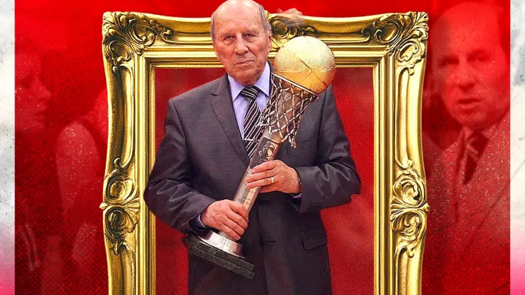 Ludwik Miętta-Mikołajewicz w Galerii Sław FIBA