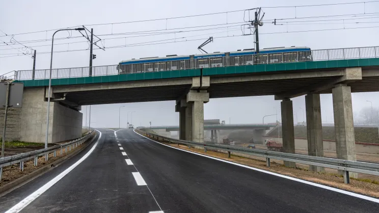 Wizyta na budowie S7 między węzłami Nowa Huta i Grębałów