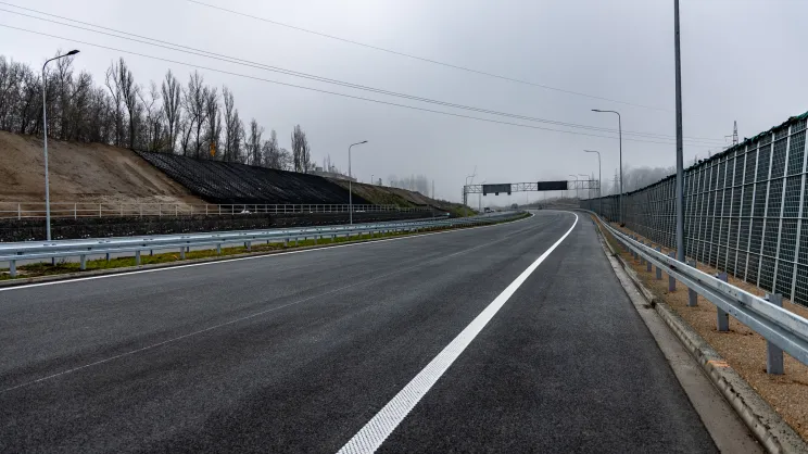 Wizyta na budowie S7 między węzłami Nowa Huta i Grębałów