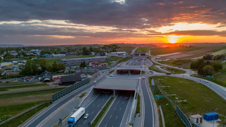 Północna Obwodnica Krakowa, węzeł Batowice