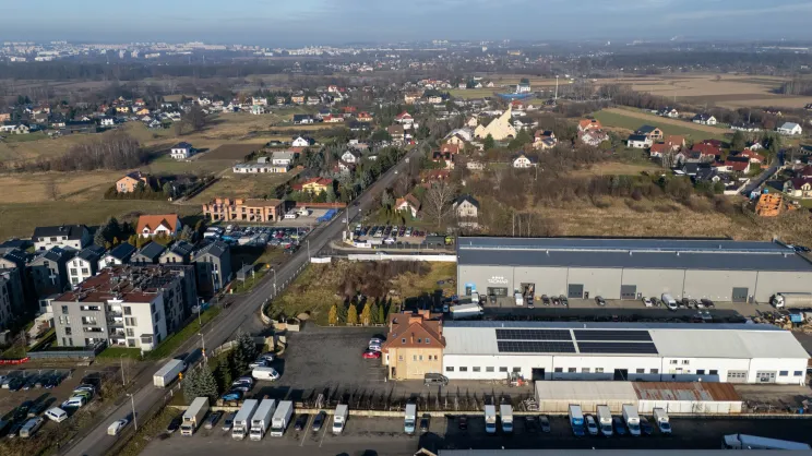 Domy mieszkalne przy zakładach na Rybitwach