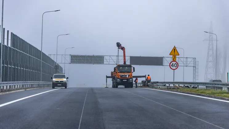 Wizyta na budowie S7 między węzłami Nowa Huta i Grębałów