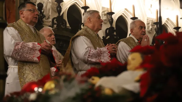Pasterka w katedrze na Wawelu 25.12.2025 r.