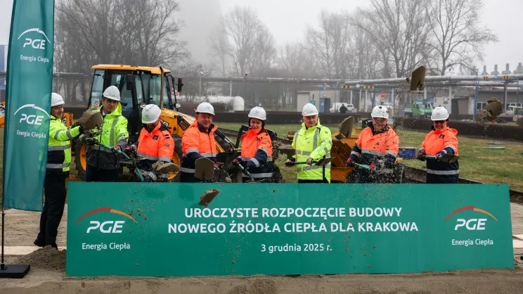 Rozpoczęcie budowy nowego źródła ciepła dla Krakowa